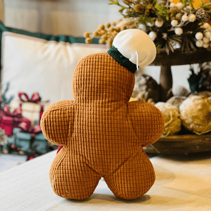 Gingerbread Natalino de Pelúcia Cozinheiro Vermelho 32cm