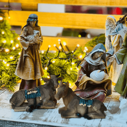 Presépio de Natal – 20cm | 10 peças