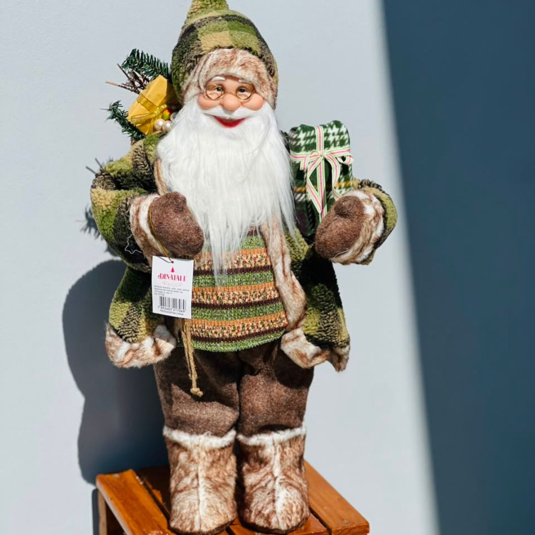 Papai Noel Decorativo - 60 cm