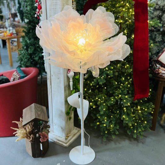 Flor Decorativa com Luz e Movimento – 1,6m - Bivolt