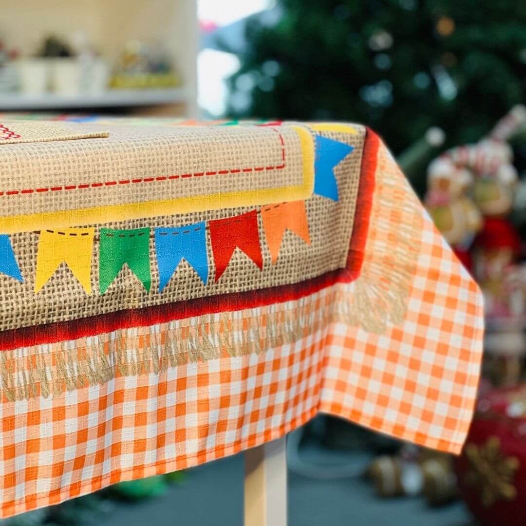 Toalha de Mesa São João - 1,40mx - 2,20m