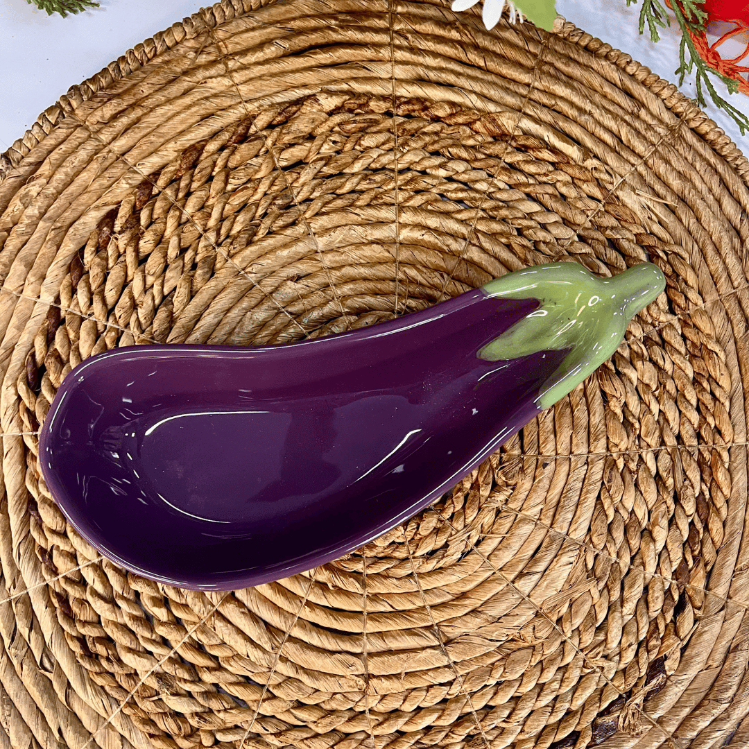 Bowl Beringela Seletta de Cerâmica 230ml - 4,5x24,5x9cm