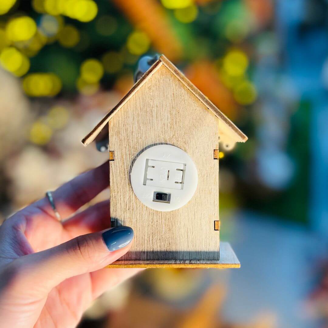 Enfeite Para Pendurar Casa Verde - 11cm