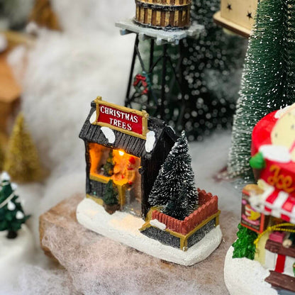 Loja Polir Natal Iluminada - 12cmx6x10