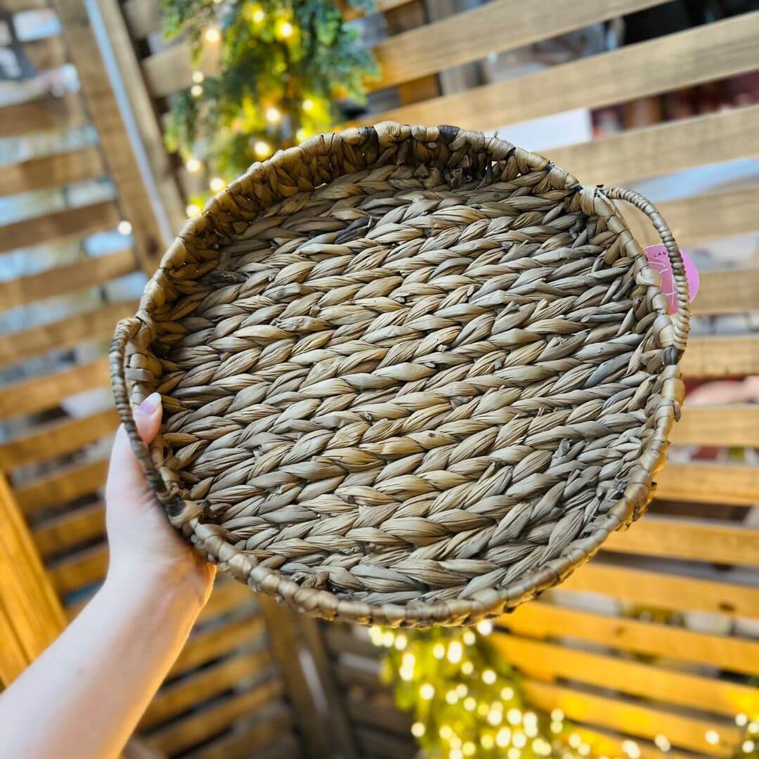 Cesta de Fibra Natural – 38cm