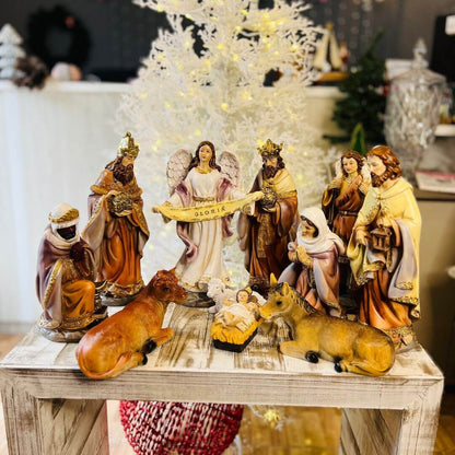 Presépio com 11 Peças - 42cm