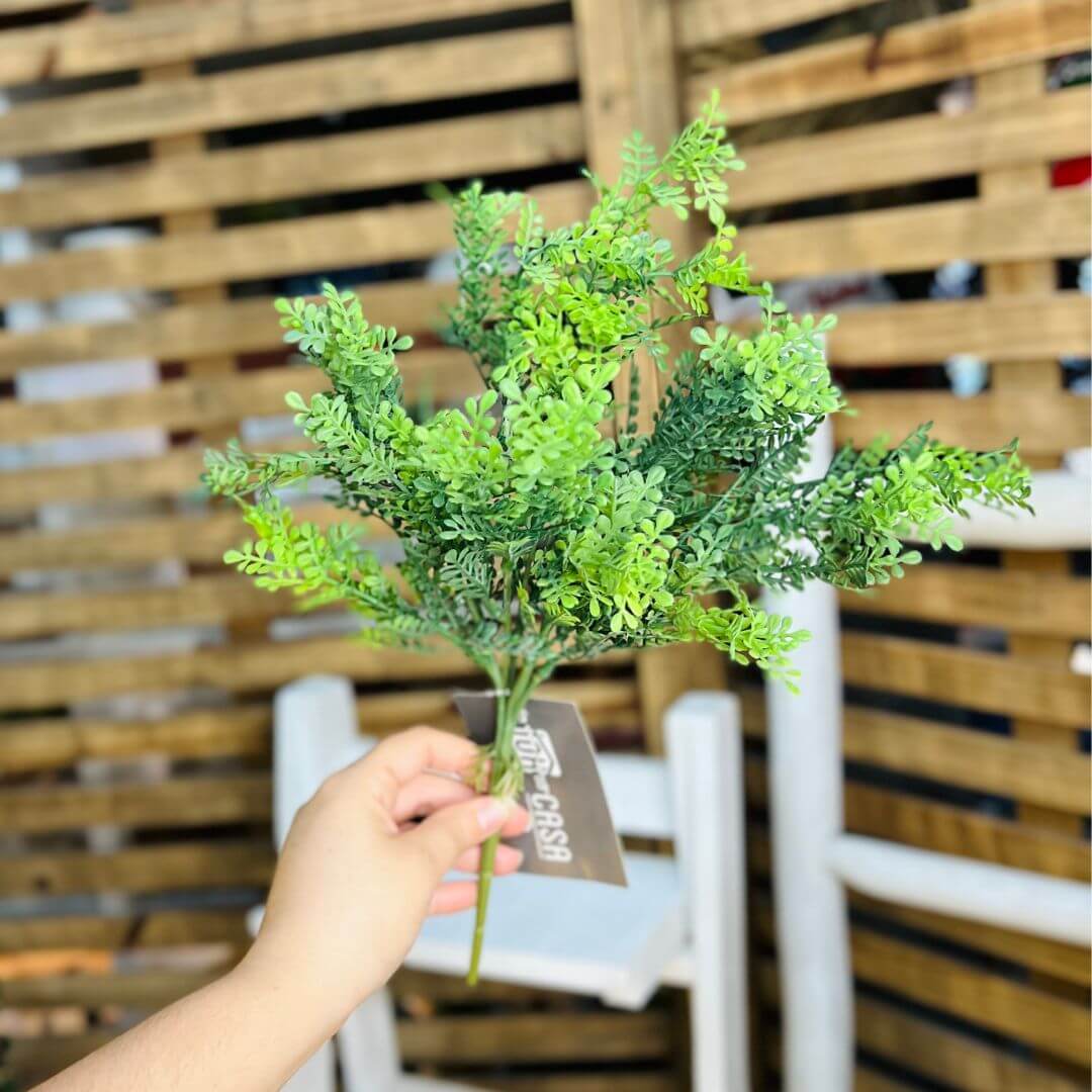 Galho Decorativo Verde – 37cm