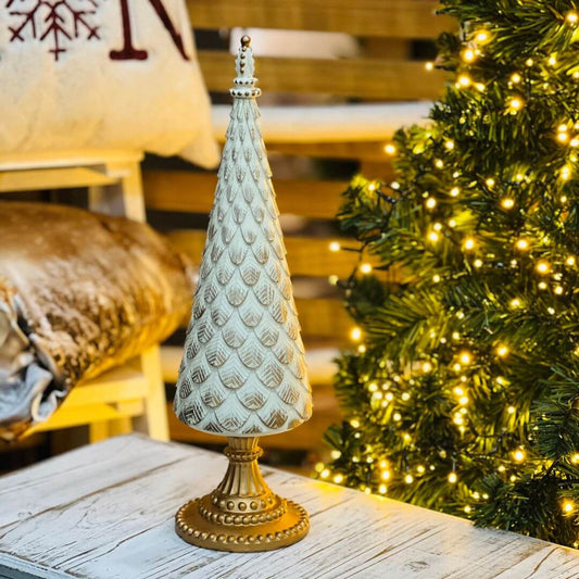 Árvore de Natal Decorativa em Resina – 42cm