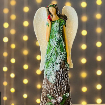 Enfeite Natalino Resina Anjo - 12,5cm