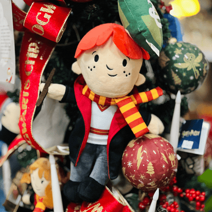 Boneco Rony Em Pé de Pelúcia 16cm - Harry Potter
