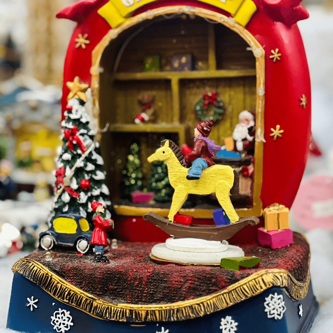 Cenário Loja de Presentes Com Led e Movimento 27cm