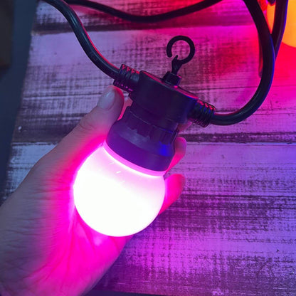 Varal de Luz Cordao - 5m - 220v - Externo