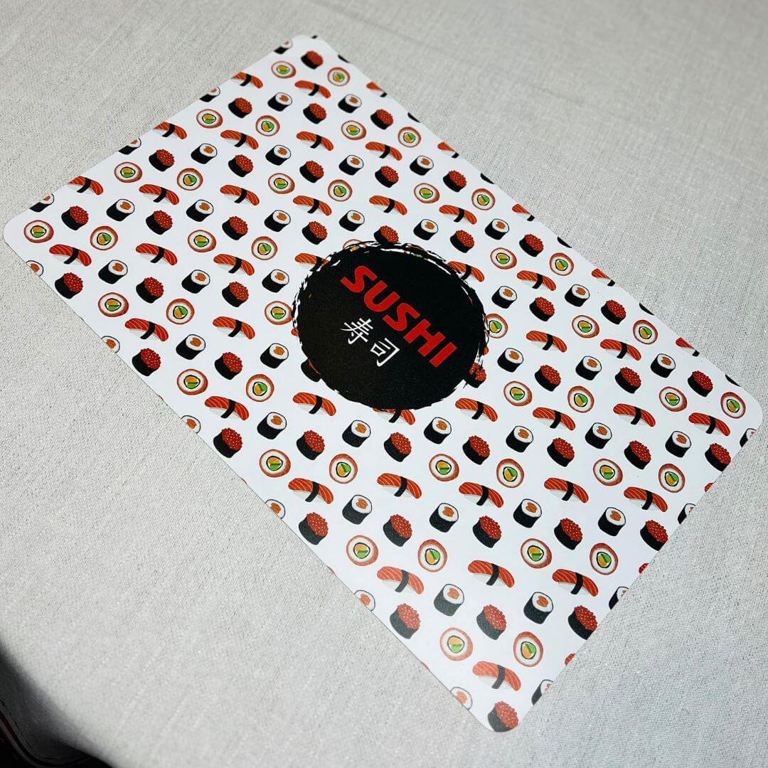 Lugar Americano Retangular Sushi – 48 x 23cm