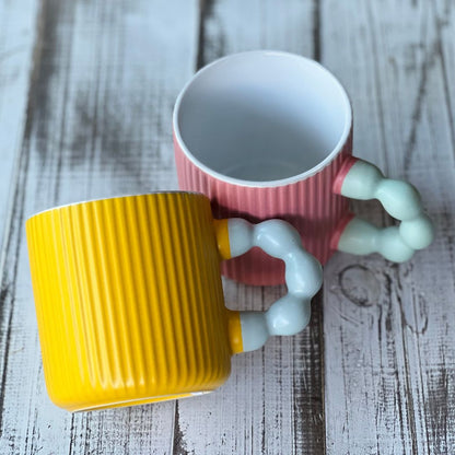 Caneca Bubble Amarela - 360ml