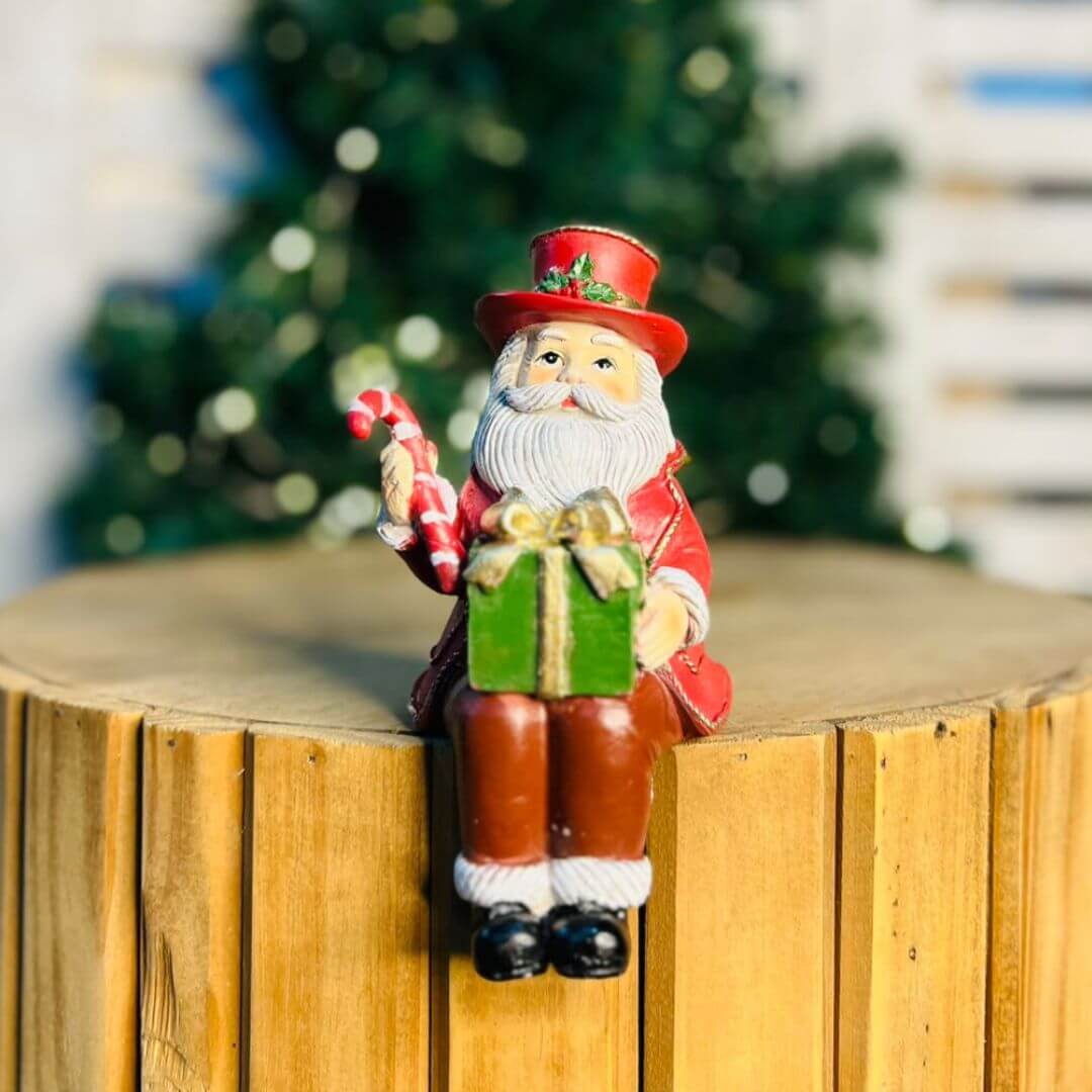 Papai Noel Sentado – 16cm