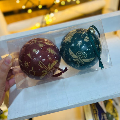 Bolas Decorativas Harry Potter – 10cm | Kit com 2