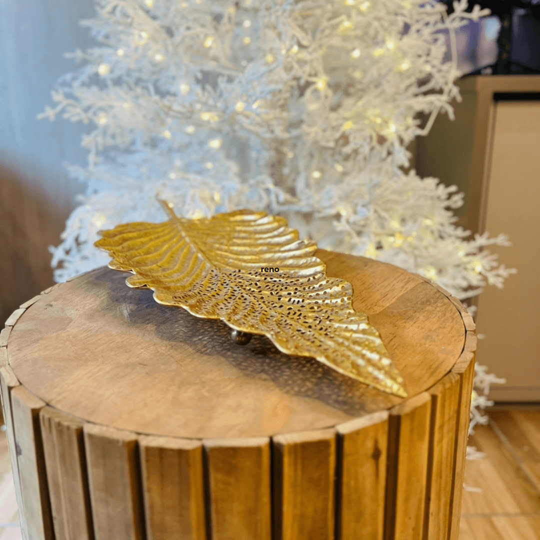 Decoração de Mesa Folhas | Kit com 3 Peças
