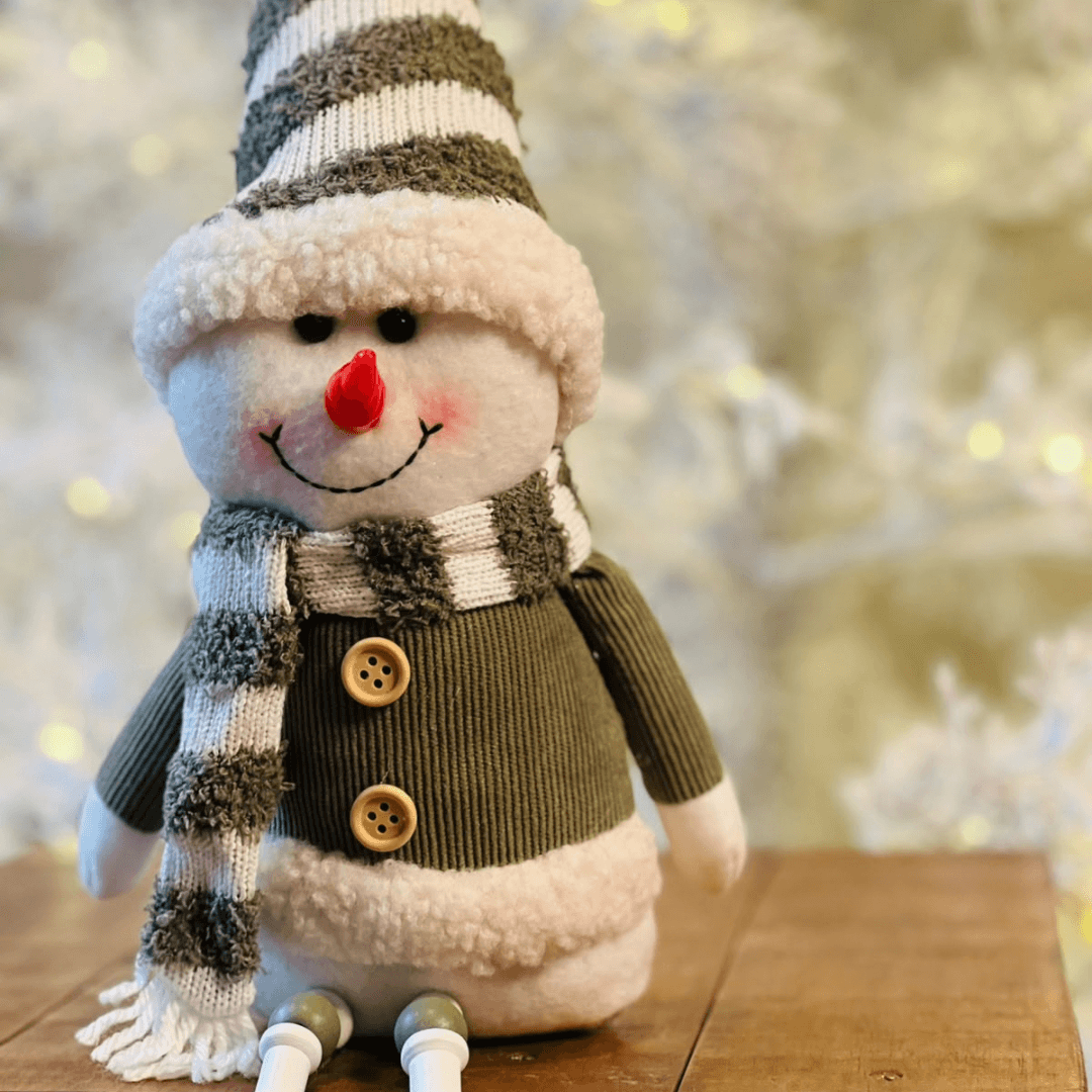 Boneco de Neve Perna Longa – 58 cm