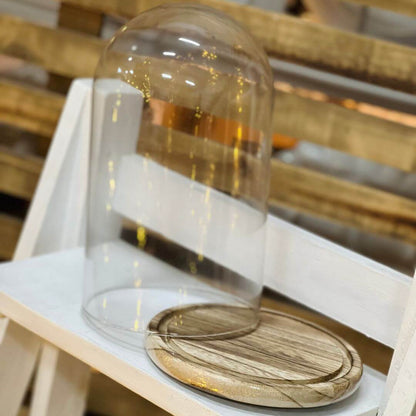 Cúpula Decorativa Natal Transparente – 25cm
