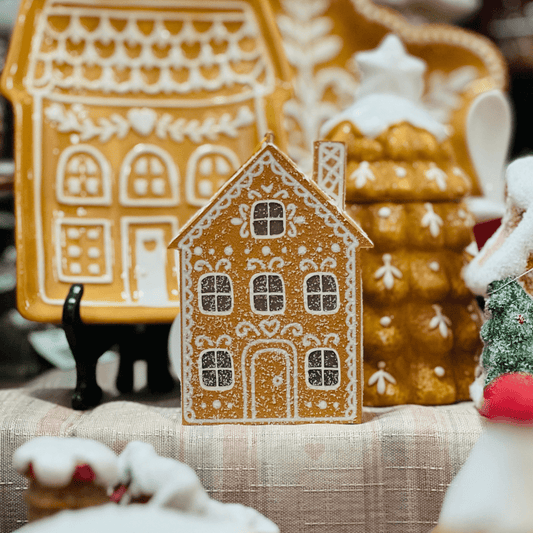 Enfeite para Pendurar Casa Gingerbread 12cm