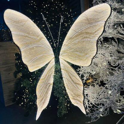 Borboleta Decorativa com Luz Warm – 60cm