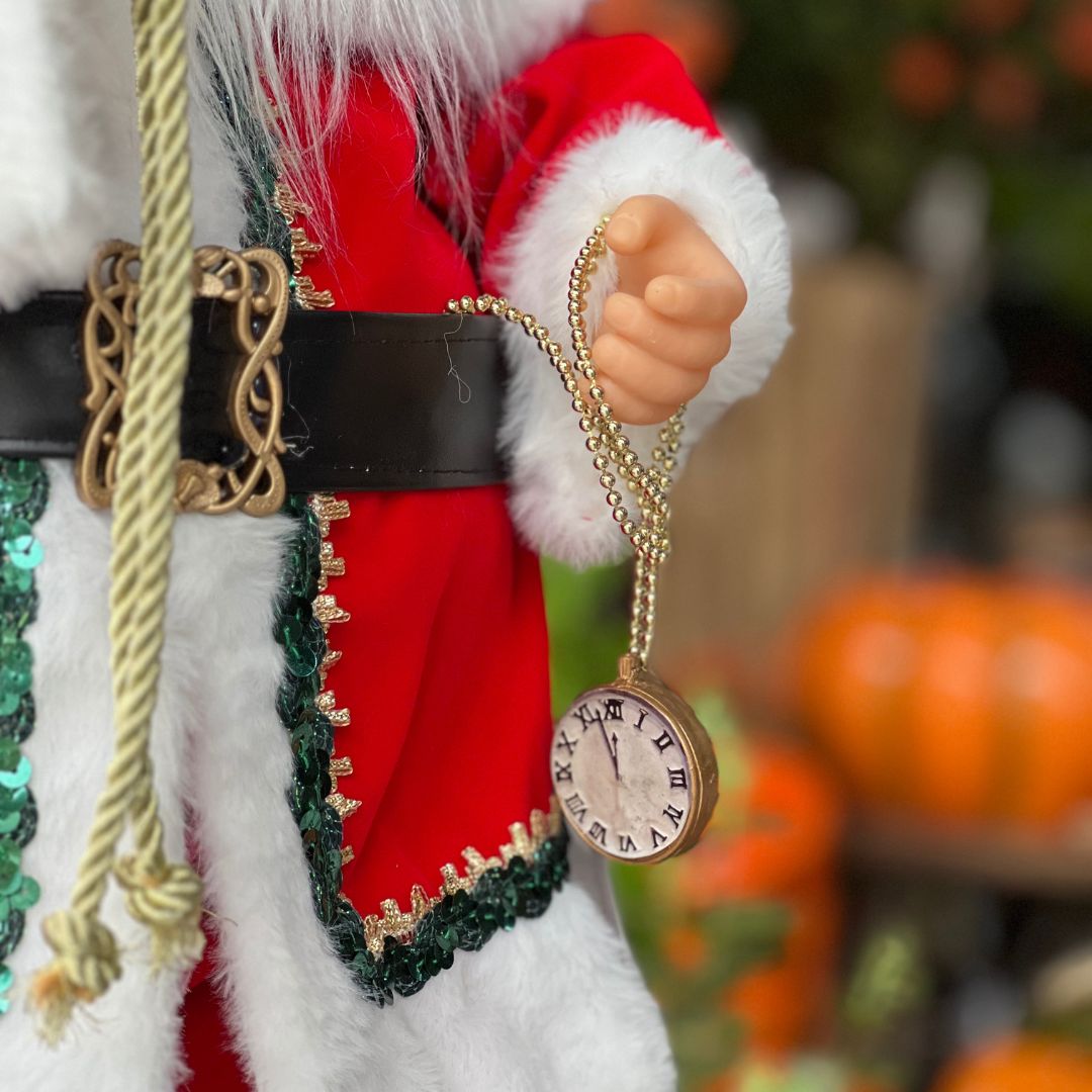 Papai Noel Tradicional com Detalhes - 60cm