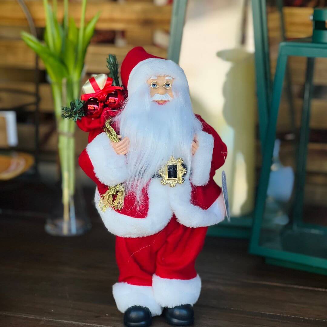 Papai Noel em Pé – 30cm