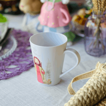 Caneca de Melamina Ele Vive 330ml - 10,5x8,5cm