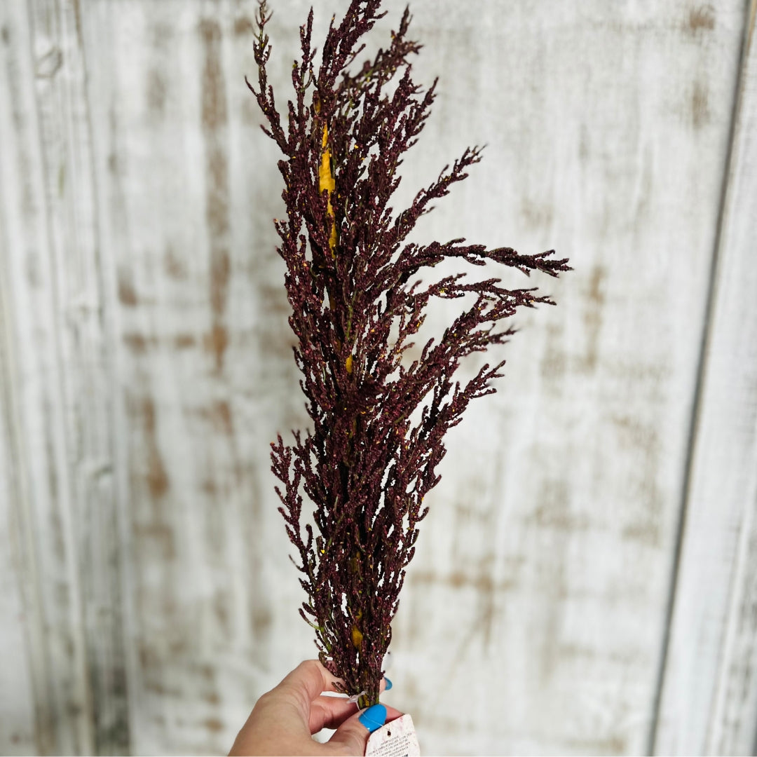 Galho Rustico Bordo 90cm