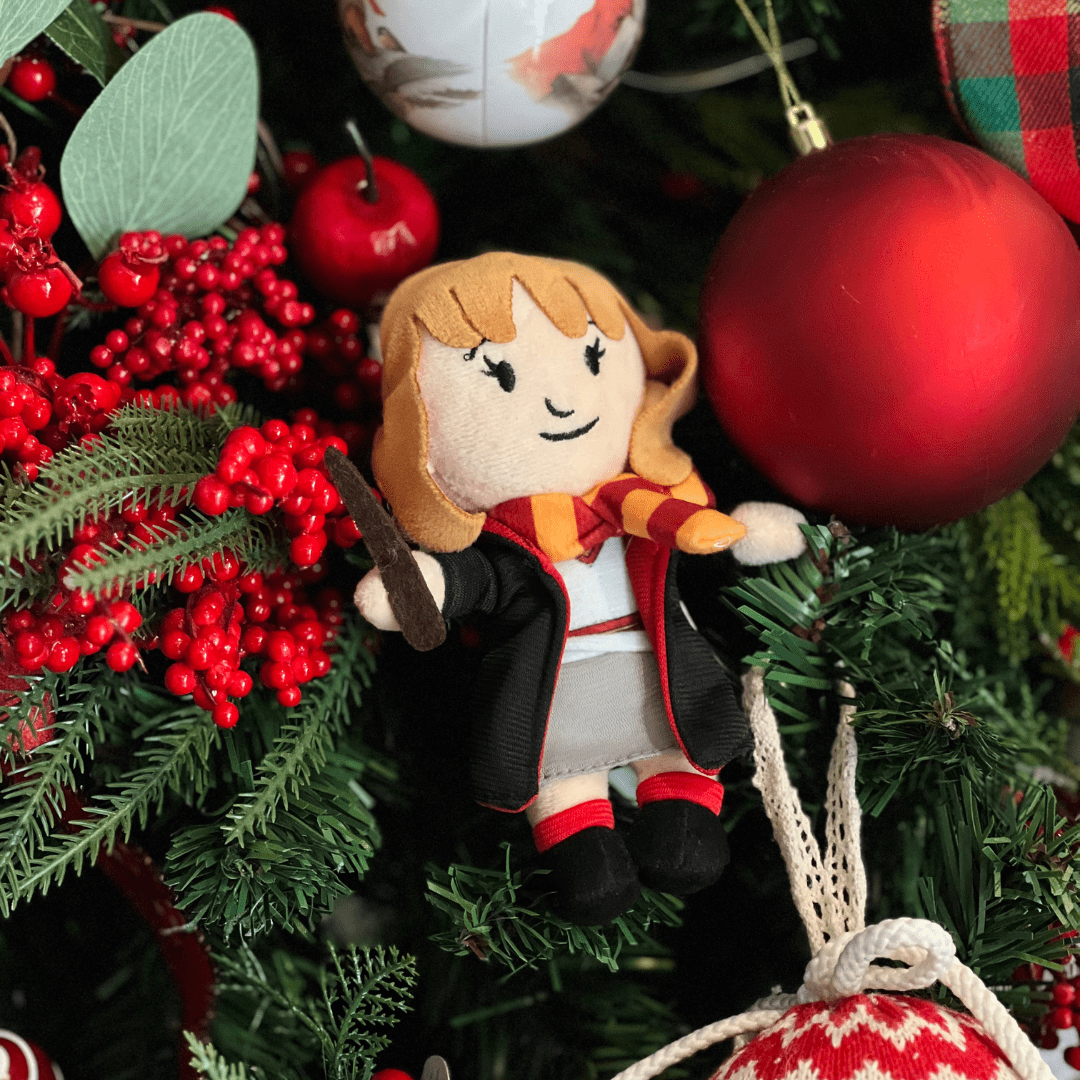 Enfeite Hermione para Pendurar  de Pelúcia 17cm - Harry Potter