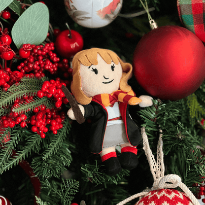 Enfeite Hermione para Pendurar  de Pelúcia 17cm - Harry Potter