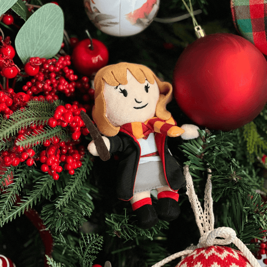 Enfeite Hermione para Pendurar  de Pelúcia 17cm - Harry Potter