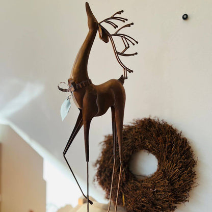 Enfeite de Metal Rena - 90cm