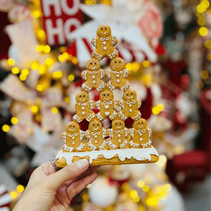 Piramide de Gingerbread de Resina 20cm
