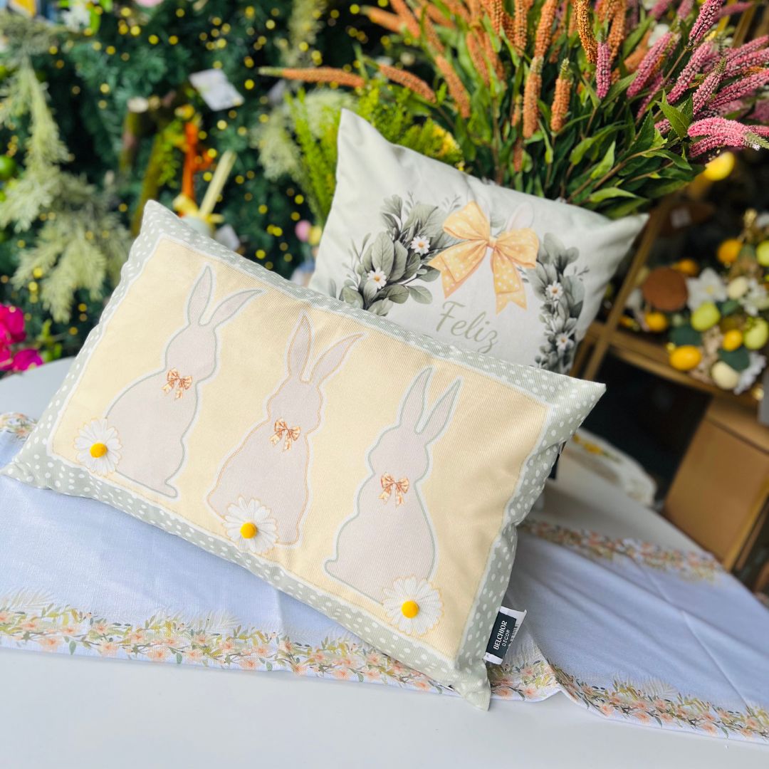 Capa Feliz Páscoa - 43x43cm (399159)