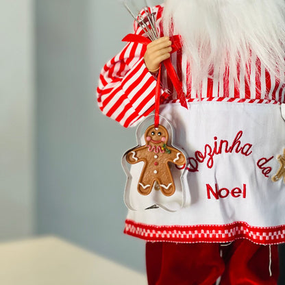 Papai Noel Cozinheiro - 45cm