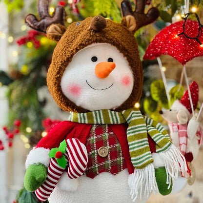 Boneco de Neve Natal Fantasiado - 46cm