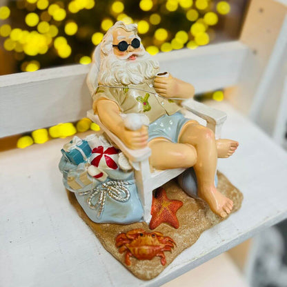 Papai Noel na Praia – 14cm