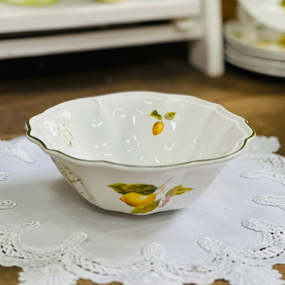 Bowl Branco Toscana Limão Siciliano - 17cm