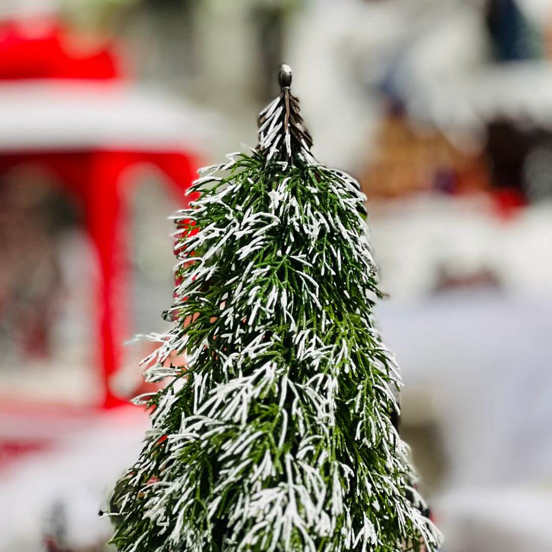 Pinheiro Mesa Nevado Verde - 50cm