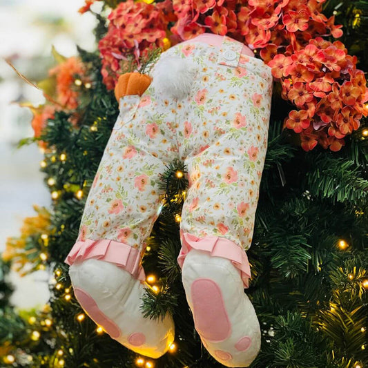 Kit Coelho Patas e Orelhas - Flores