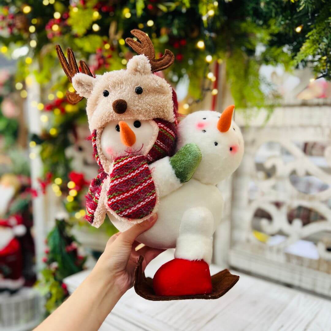Boneco de Neve Natalino  - 38cm