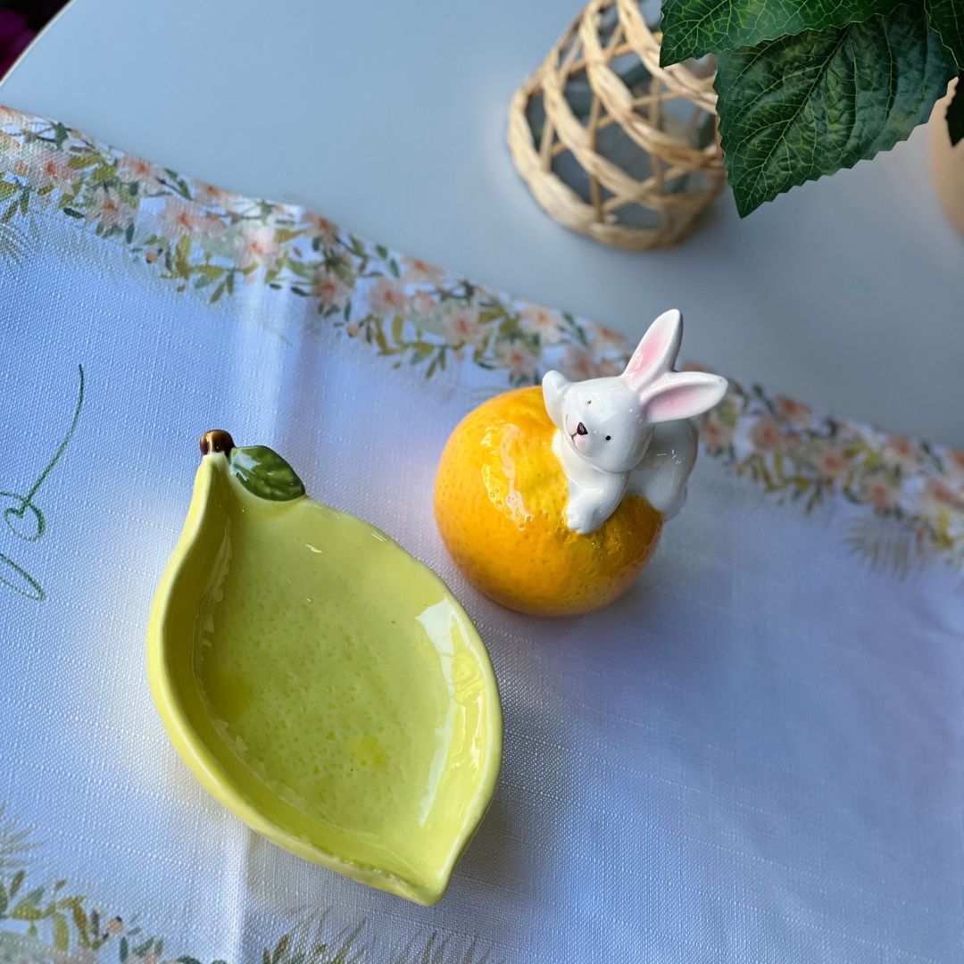 Travessinha Limão - 17cm (Cerâmica)