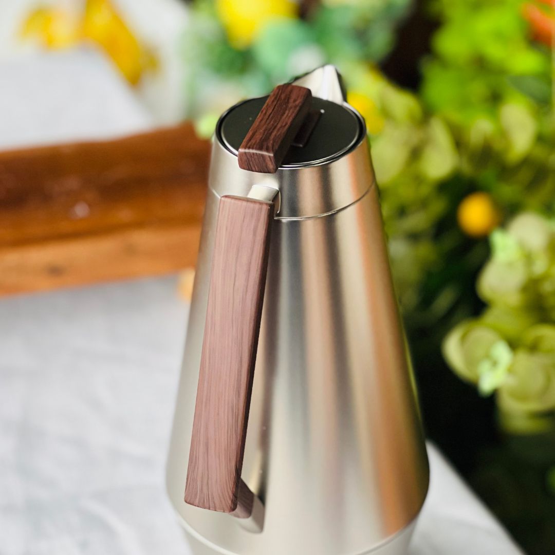 Garrafa Térmica Metal Ferrano Cromo Escovado - 1000ml