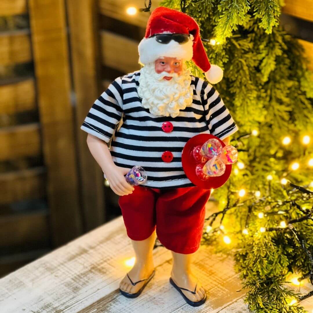Papai Noel Praia  – 28cm