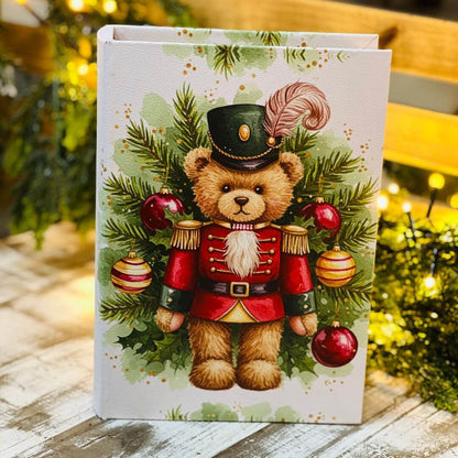 Livro Porta-Objetos Urso | 25cm