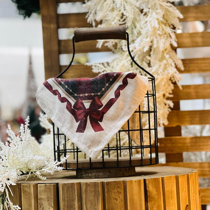 Cesta de Madeira e Ferro Preta – 32cm