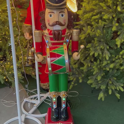 Soldado de Chumbo Natalino C/ Luz, Som e Movimento – 120cm